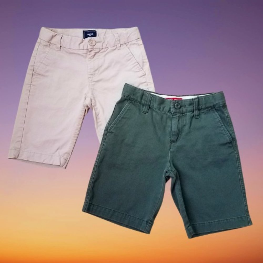 GapKids & Faded Glory Bundle Girls Shorts size 8